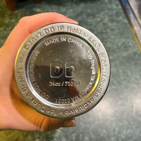 Dunkin' Donuts Black Travel Tumbler - Picture 3 of 3